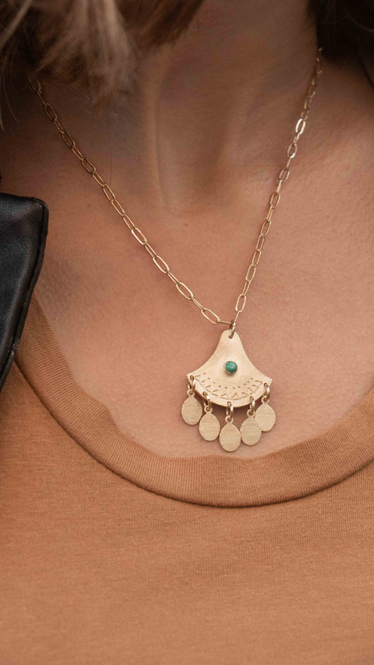 Collier KELLA - turquoise